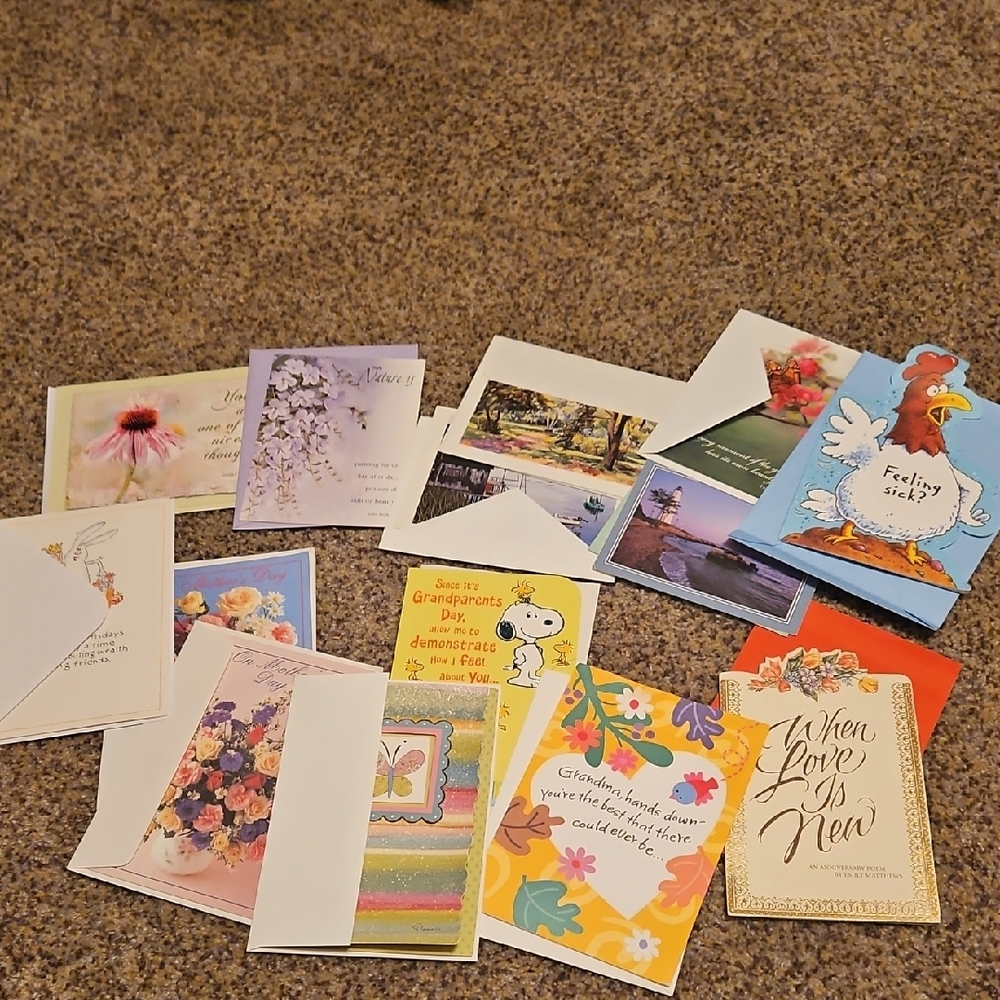 Assorted Greeting Cards Set